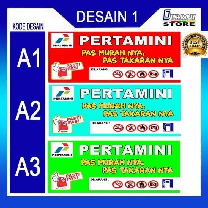 Spanduk / Banner Agen Pertamini / Pom Bensin Mini Berbagai Ukuran #1
