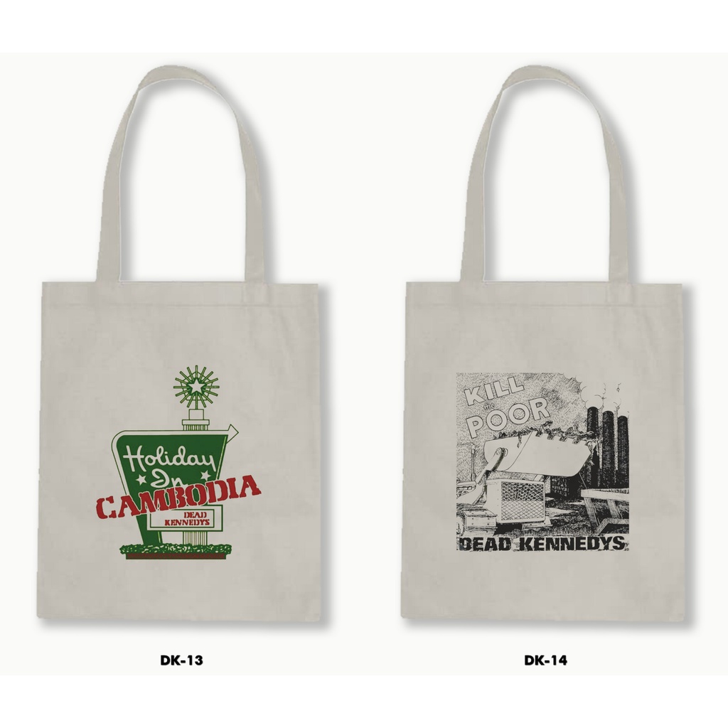 TOTE BAG BLACU - DEAD KENNEDYS 01