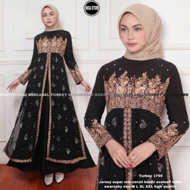 GAMIS TURKEY ORI MEGASTORE ABAYA PREMIUM