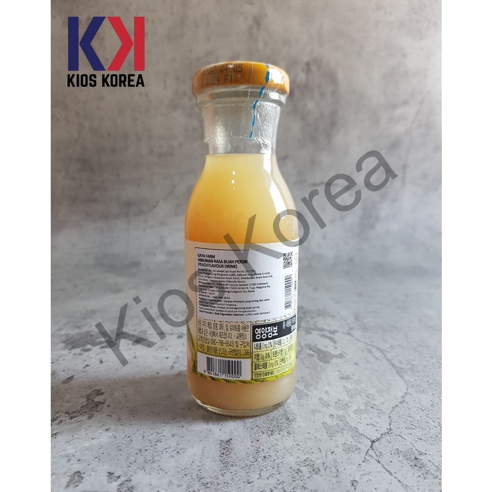 Woongjin Pear Juice 180ml (Gaya Farm) - Minuman Sari Buah Pir - Minuman Korea