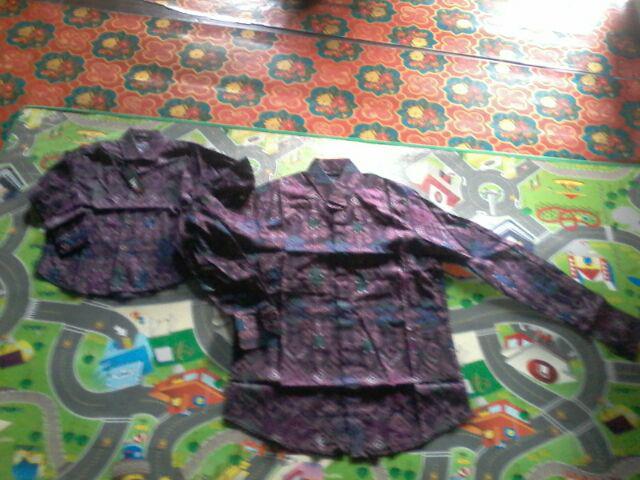 Batik Couple Ayah Anak Best Seller Limited Stock