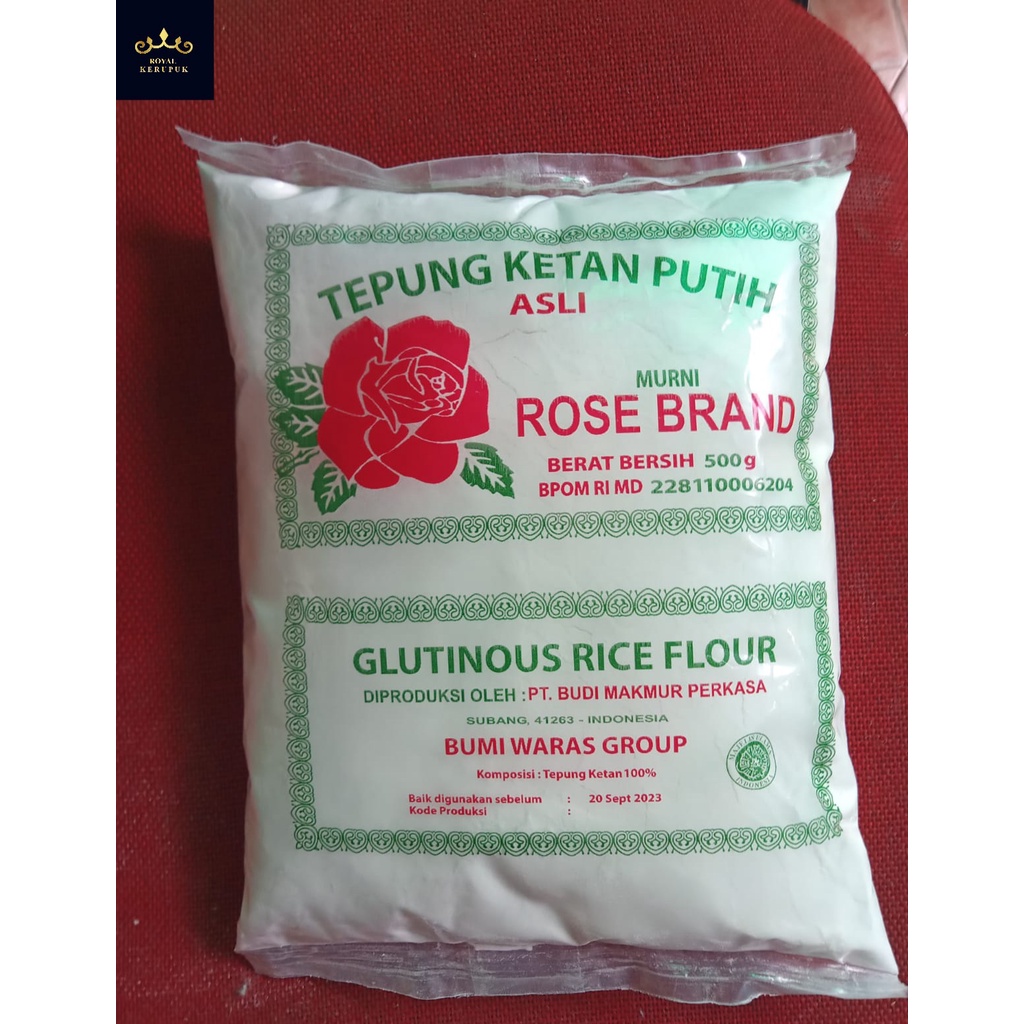 

Tepung Ketan Rose Brand 500gr
