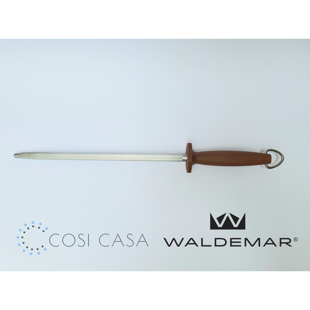 WALDEMAR MAYNOR 12" SHARPENING STEEL BROWN, PP HANDLE, NSF 14.0101.30BN