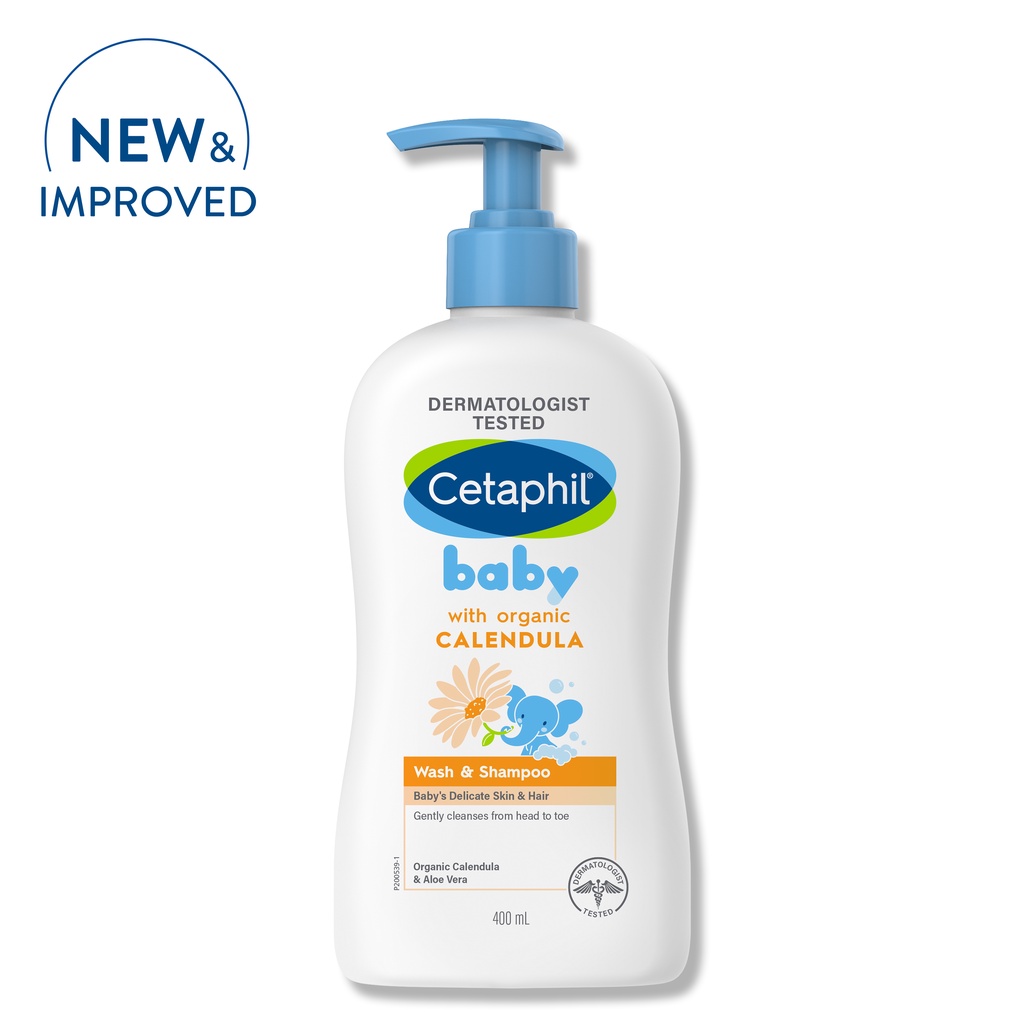 Cetaphil Baby Gentle Wash &amp; Shampoo with Organic Calendula 400ml