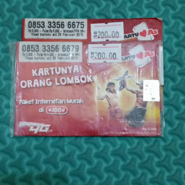 kartu perdana as cantik sakti combo