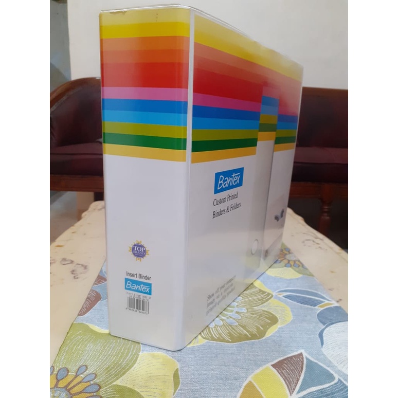 

BANTEX 8562 INSERT RING BINDER A4 2D - 65mm WHITE