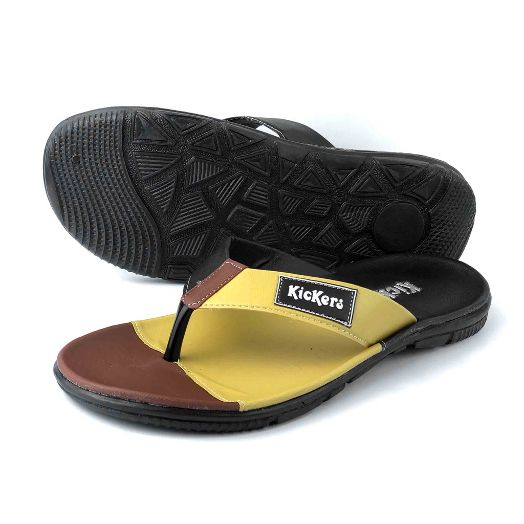 Sandal Jepit Pria Distro Casual Murah Sendal Keren Terbaru JPT-07 ORG