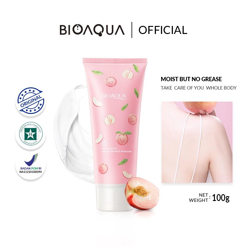 BIOAQUA face wash Peach Extract Amino Acid Cleanser/exfoliating/lotion