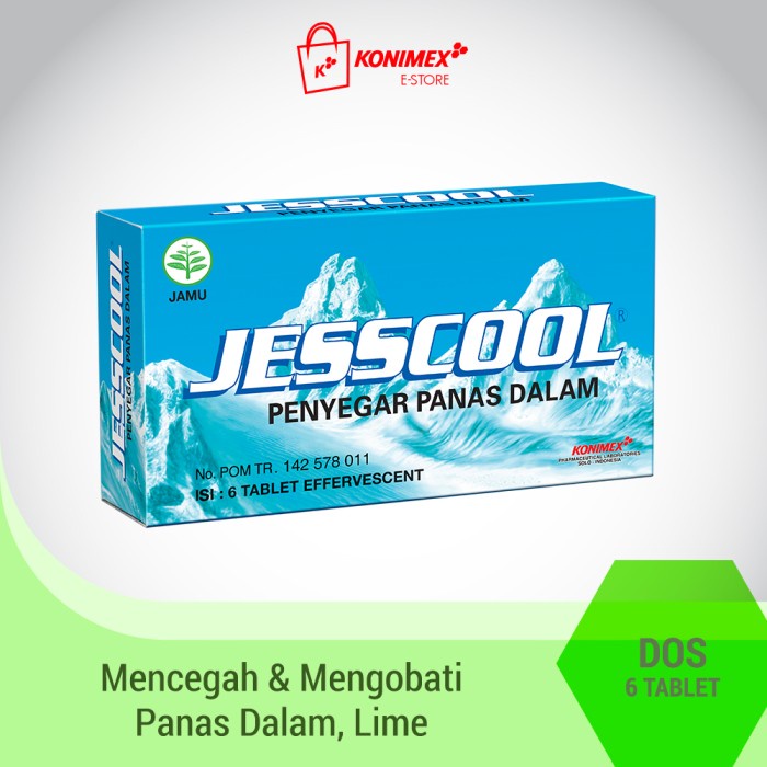 

Ge02G Jesscool Lime Penyegar Panas Dalam Isi 6 Beneran Bikin Cool Ds5G
