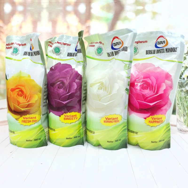 2116 BRM MAWAR LAUNDRY REFIL PELICIN & PEWANGI PAKAIAN LAUNDRY ORIGINAL 900ML