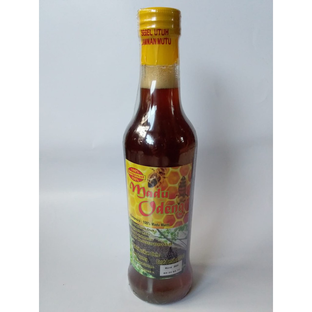 

Madu Odeng Raw Honey Madu Murni Madu Hutan Madu Tawon Liar Asli Botol 370 gram