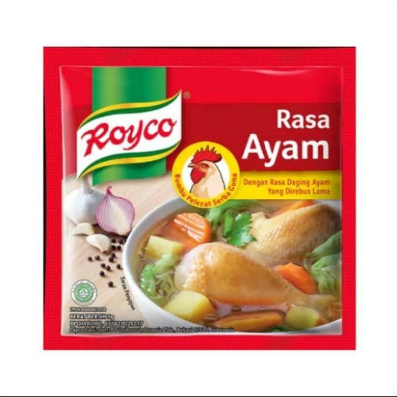 

ROYCO Ayam dan sapi Penyedap 8 gr ( 1 renteng )