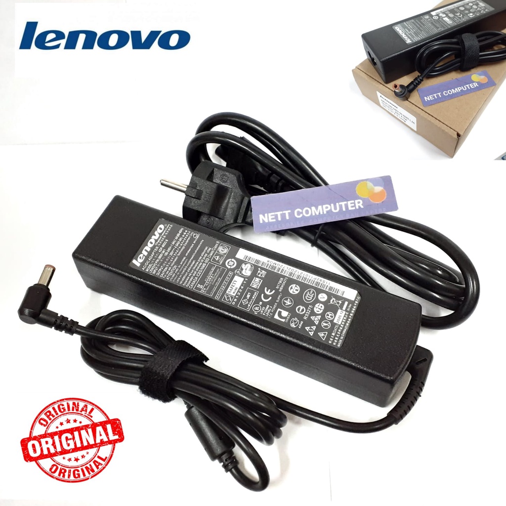 Original Adaptor Charger/Casan Laptop Lenovo B450 B460 B460E B465 B470 B575 20V 4.5A 90W