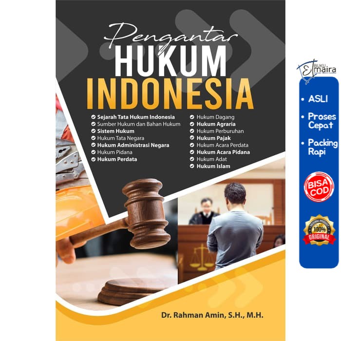

Pengantar Hukum Indonesia Rahman Amin Deepublish