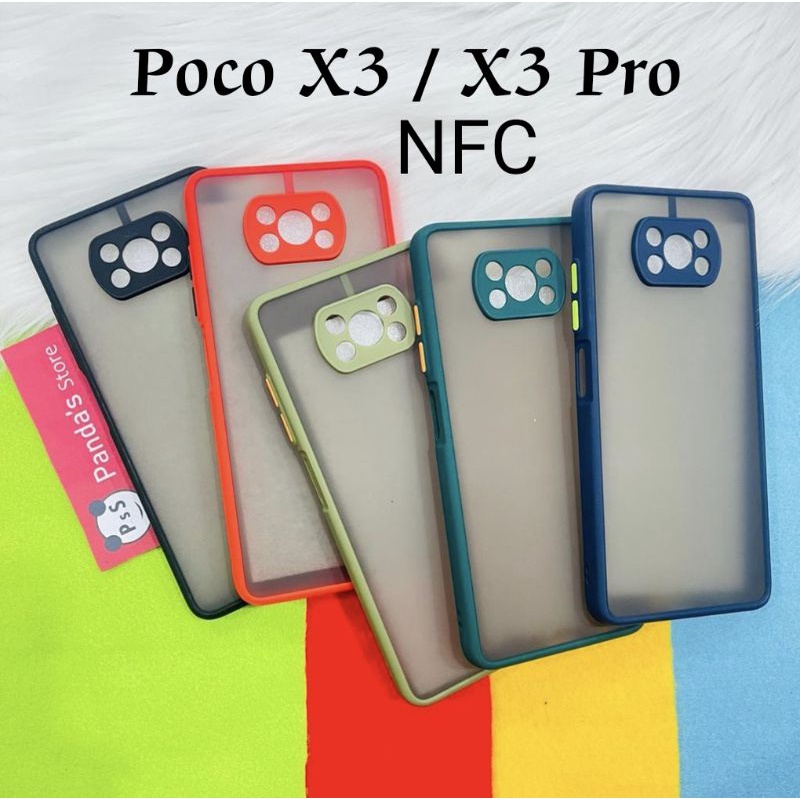 Case Xiaomi Poco X3, Poco X3 Pro, Poco X3 NFC My choice Original + Ring Kamera / Pelindung Kamera (PsS)