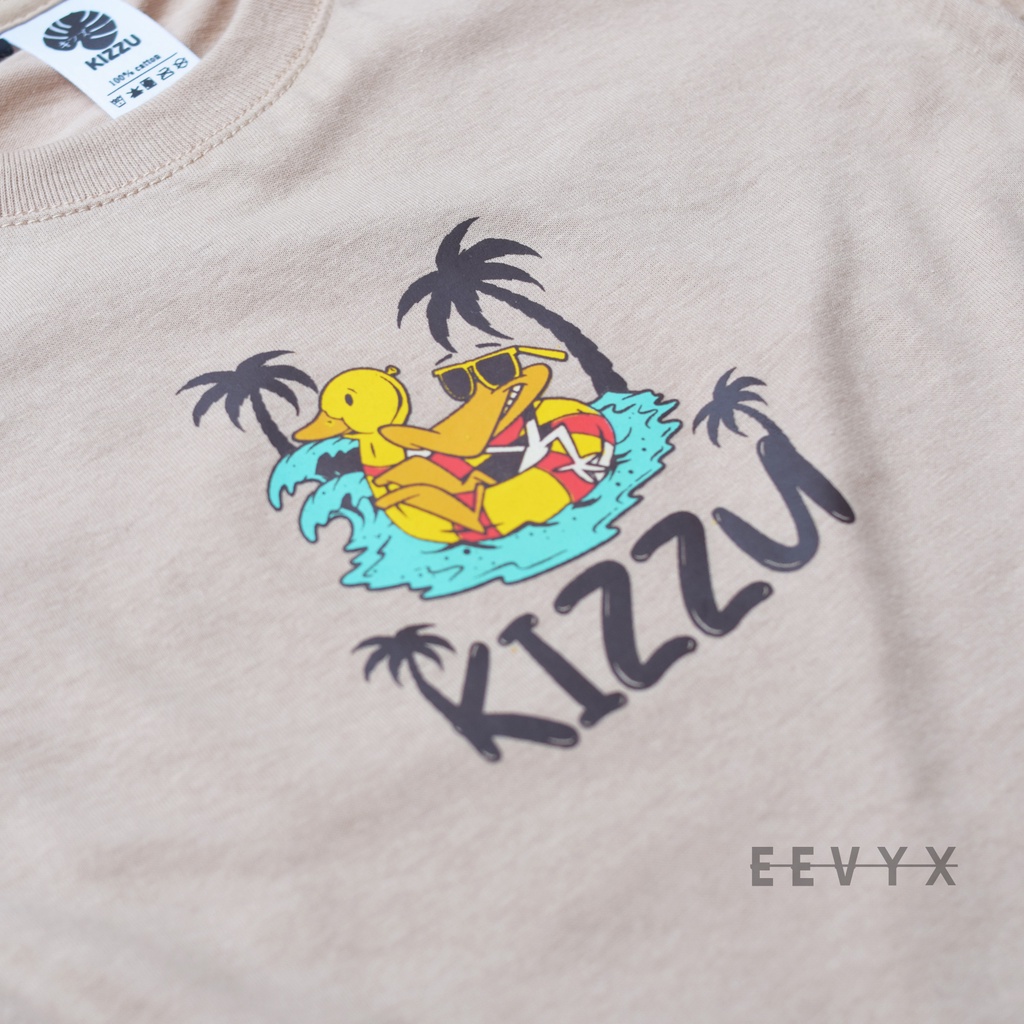 Kizzu Baju Kaos Anak Laki Laki Lengan Panjang Umur 1-12 Tahun - Duck Coksu - Eevyx Store