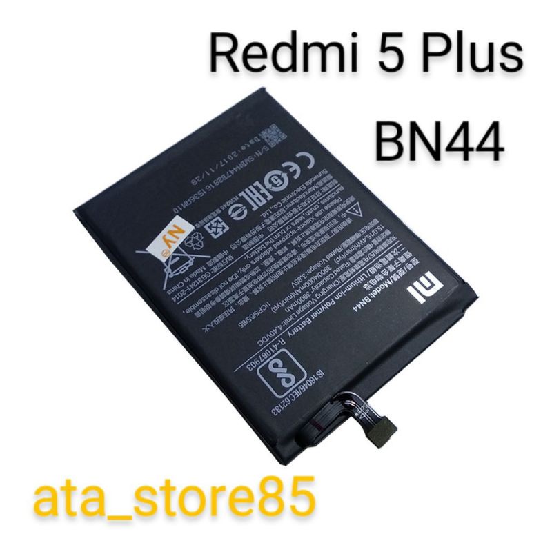 Battery Xiaomi Redmi 5 Plus BN44 | Redmi5 Plus Baterai Batre Batery Original