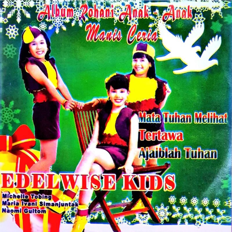 Kaset VCD lagu Anak Anak Rohani Mari Belajar Memuji Tuhan