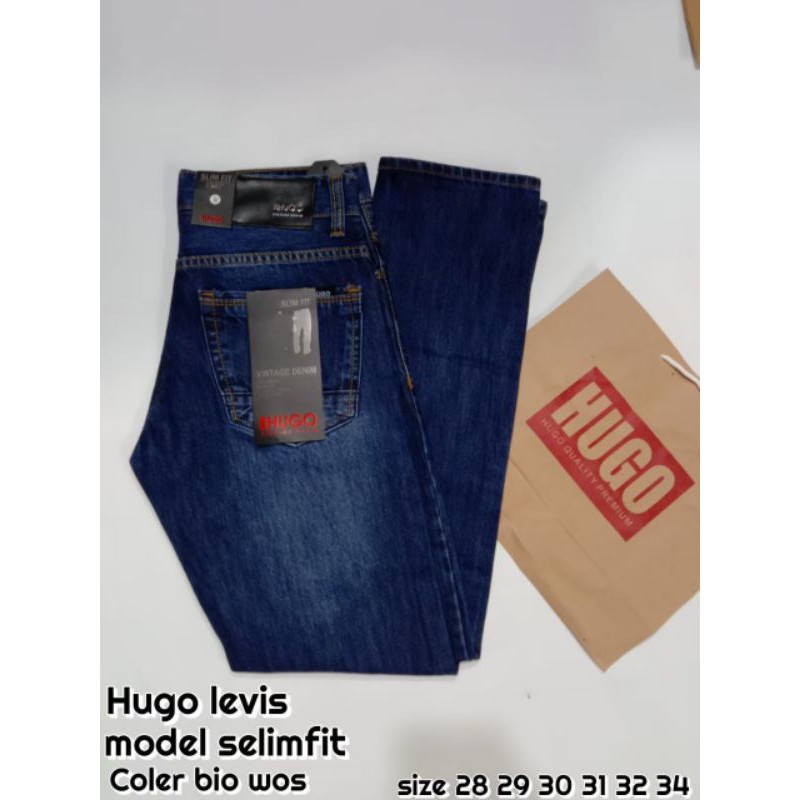 CELANA COWOK HUGO JEANS
