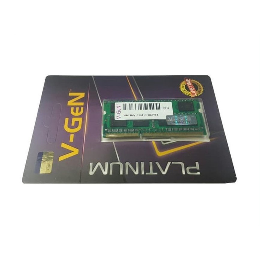 Ram V-GeN Platinum SO-DIMM DDR3 8GB PC10600/PC12800