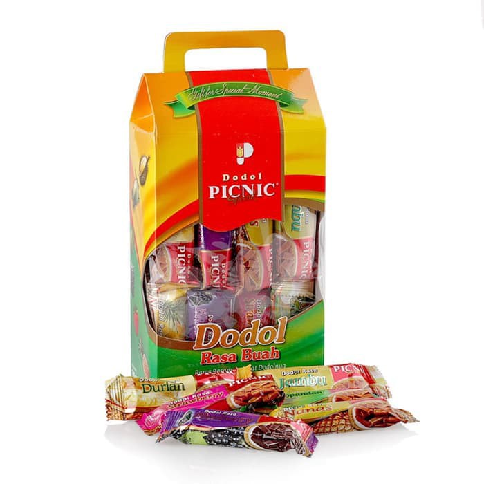 

Dodol PICNIC Special Gift 700gr ANEKA RASA (35pcs @ 20g)
