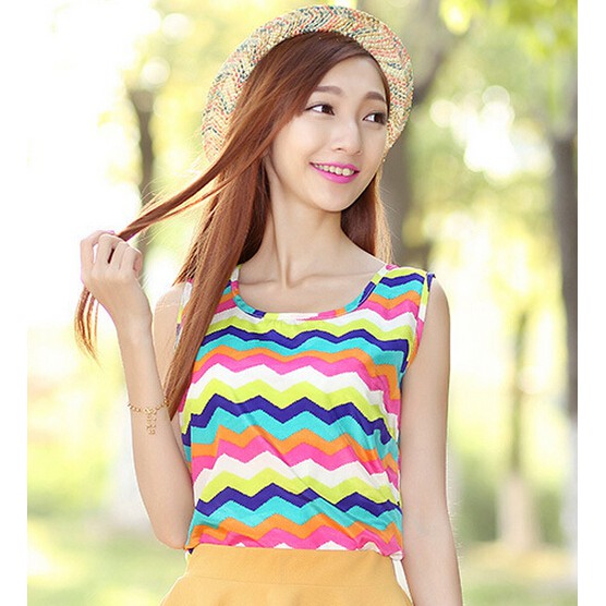 Tanktop Korean Fashion 76S043TW07