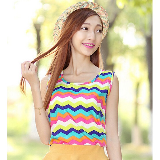 Tanktop Korean Fashion 76S043TW07