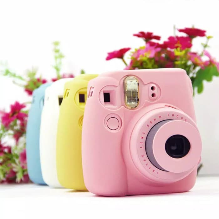 TBI Casing Silicon Klasik Kamera Fuji Instax Mini 8 / 9 Noctiluc Soft Case