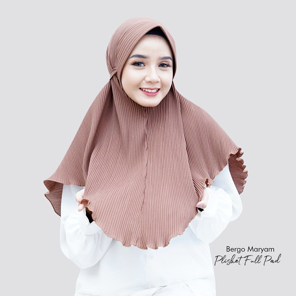 𝗖𝗮𝗿𝗲.𝗶𝗻 JISOO Hijab Instan Non Pet Rayon Jersey Size L Syari PREMIUM