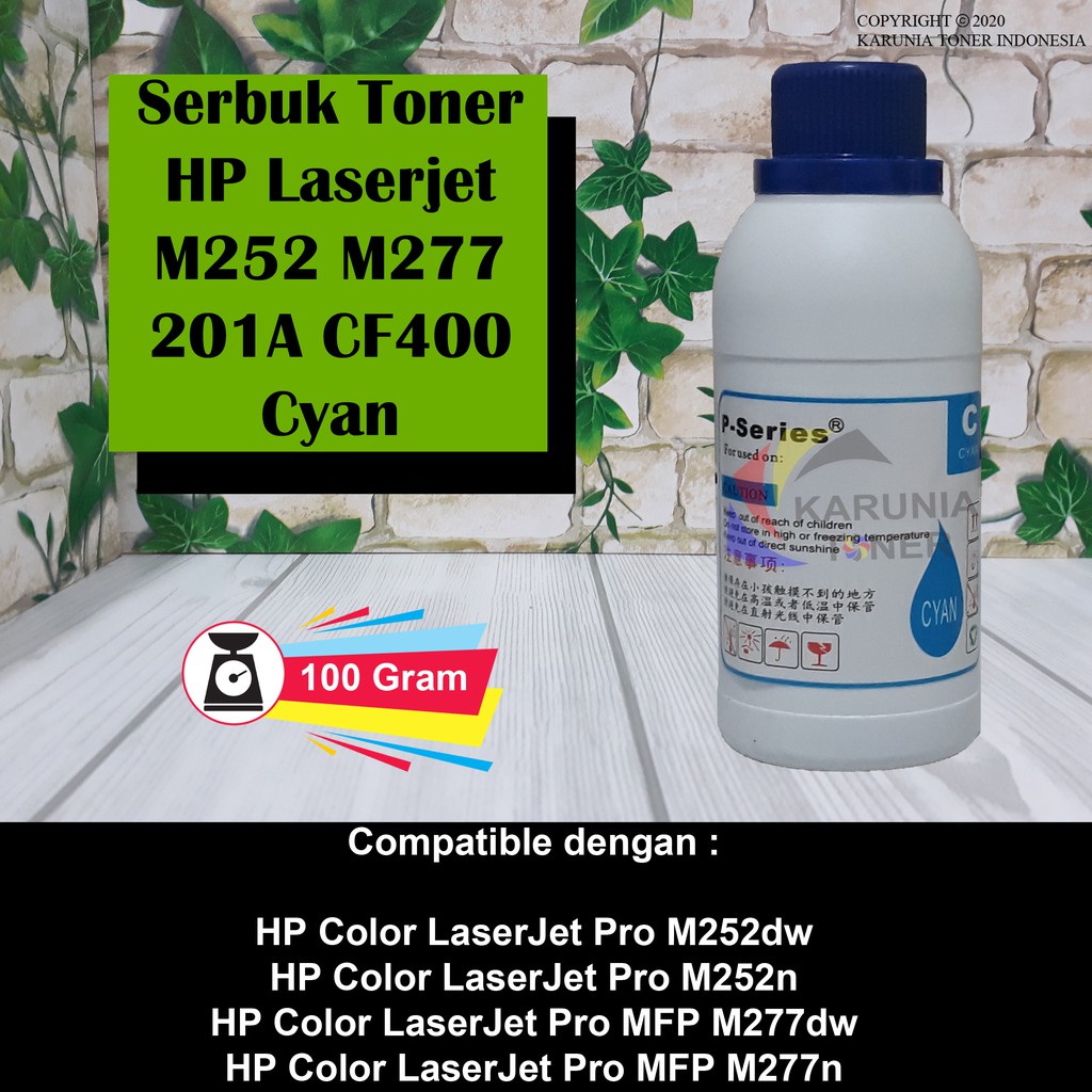 Serbuk Toner Chip Toner HP Laserjet Color CF201A 201A M252 M252DW M277N CF401A CF403A CF402A CF400A