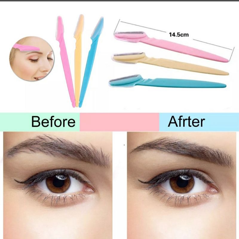 TINKLE PISAU ALIS  /EYEBROW RAZOR isi 1pc/PISAU ALAT PENCUKUR ALIS