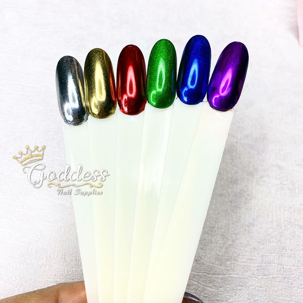 MIRROR CHROME POWDER NAIL ART SERBUK KUKU