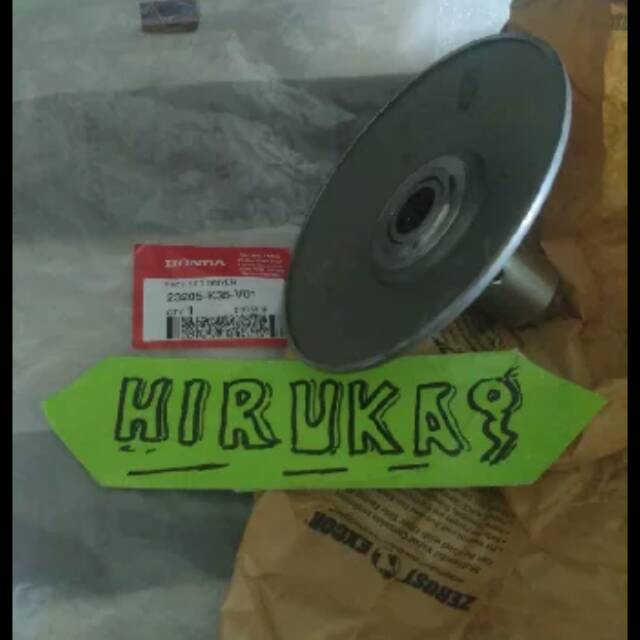 23205-K35-V01 HGP AHM 100% FACE SET DRIVEN PULLY COWOK VARIO 150 PCX 150  23205K35V01