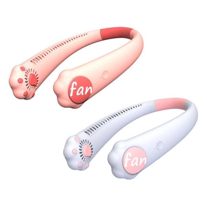 Kipas Angin Gantung Leher Portable Rechargeable 2000Mah Ssn Terlaris1111