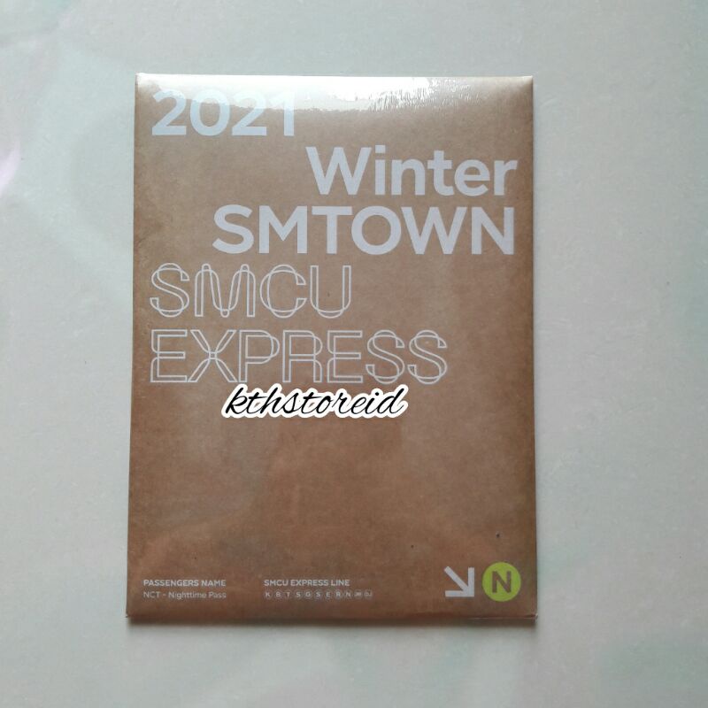 [READY STOCK] 2021 SMTOWN  - WINTER SMCU EXPRESS ALBUM