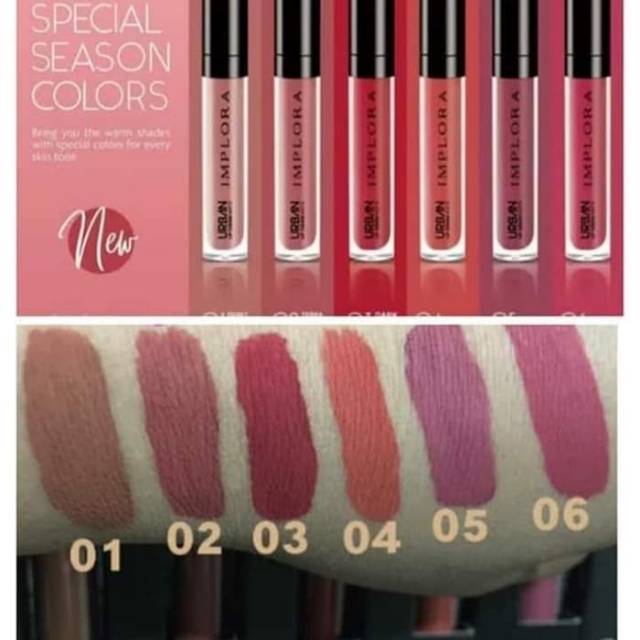 LIP CREAM IMPLORA MATTE URBAN ORIGINAL