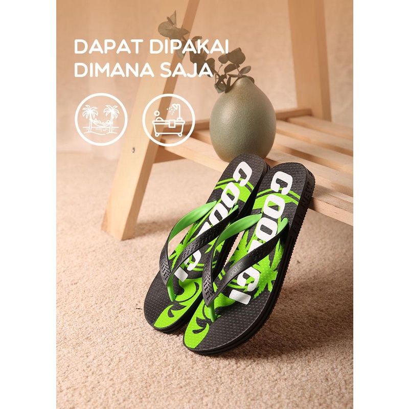 Sandal Fashion Samono SFF018 flip flops Anti selip bahan tebal