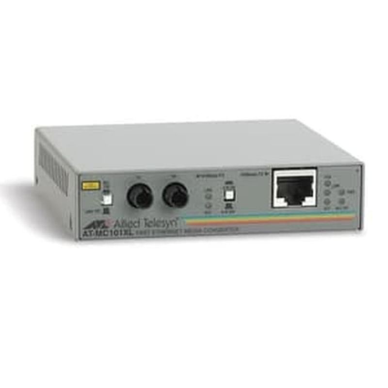 Allied Telesis AT-MC101XL MM Fiber 2KM Converter UTP TO 100SFX