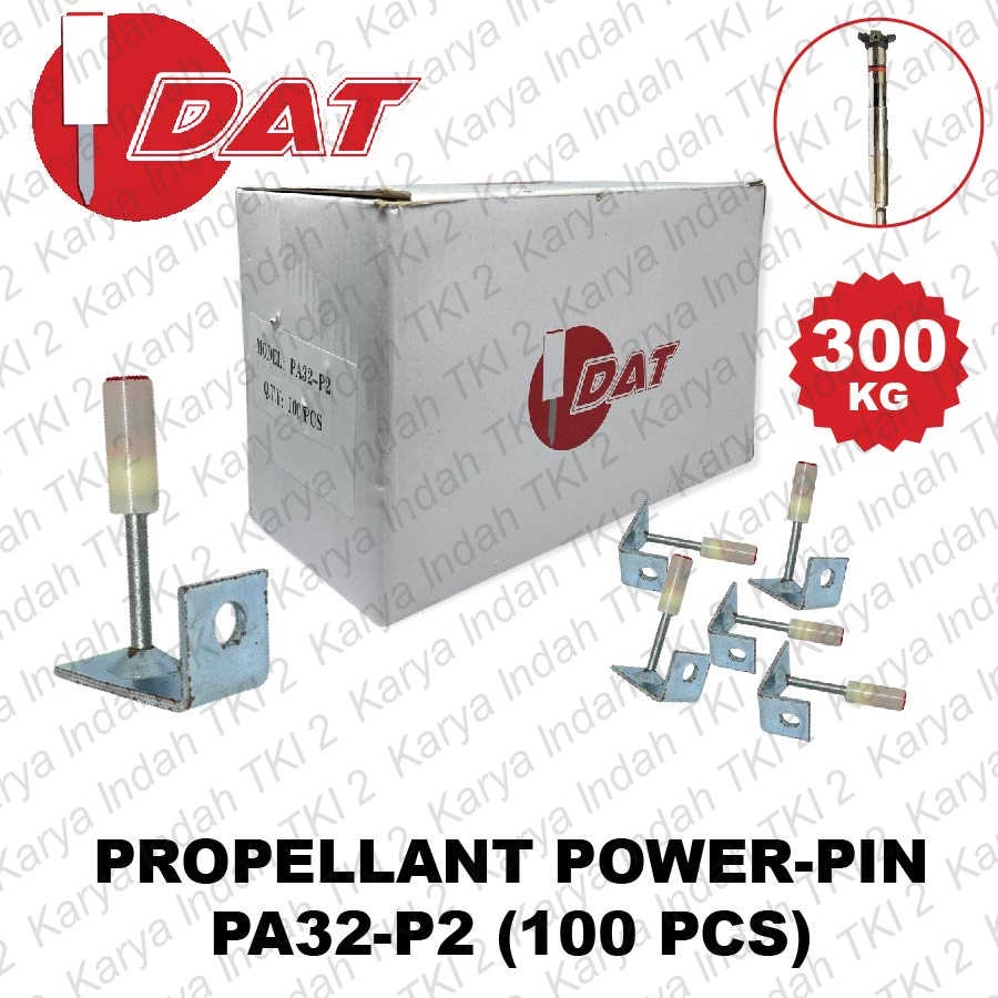 Isi Paku Tembak Plafond DAT PA32-P2 Pengganti Ramset Dynabolt Superfix PA 32 P2 300kg