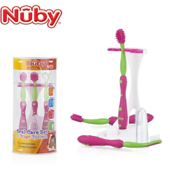 nuby oral care set