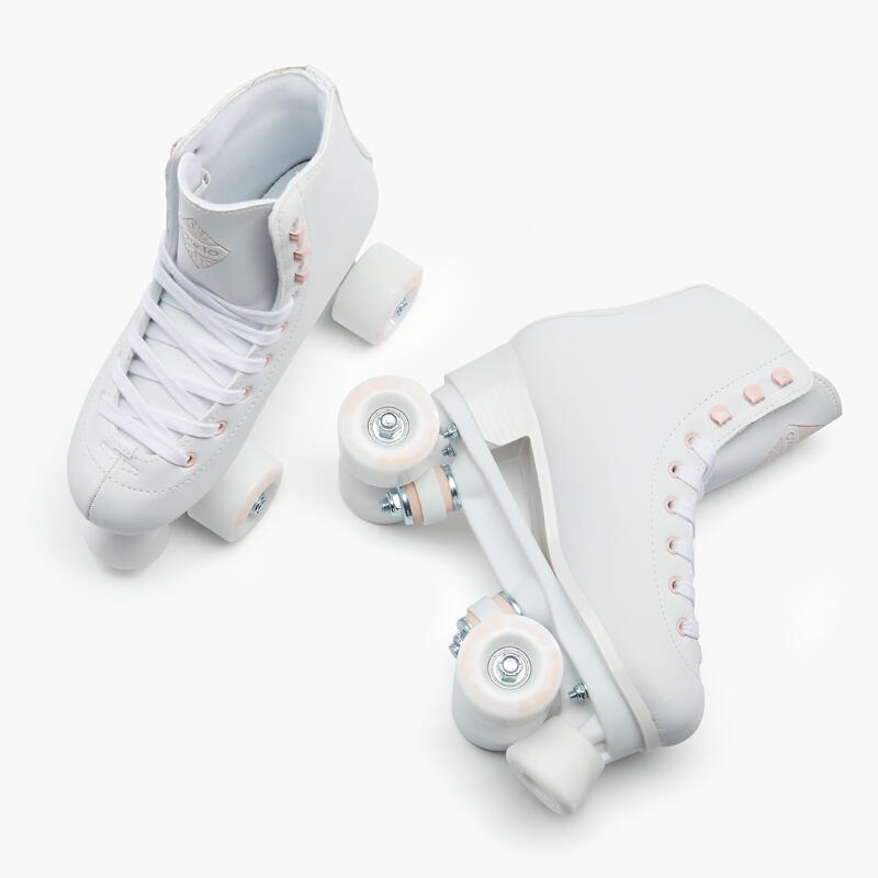 OXELO Sepatu Roda 4 Anak dan Dewasa Artistic Quad Skates