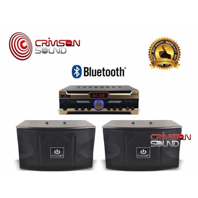 Paket Karaoke Sound Crimson CR 203 FREE MICROPHONE