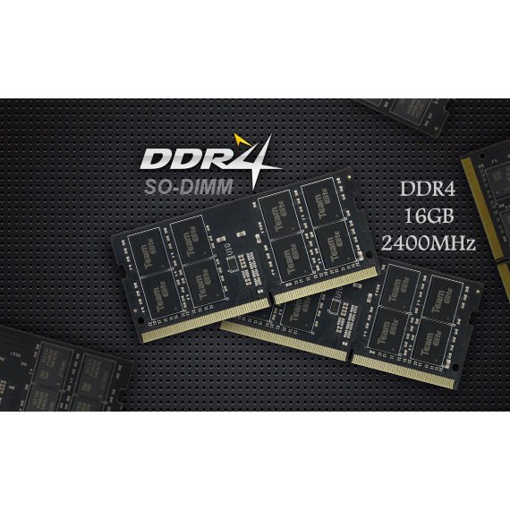 Team Elite 16GB DDR4 2400Mhz Sodimm - Memory Ram Laptop