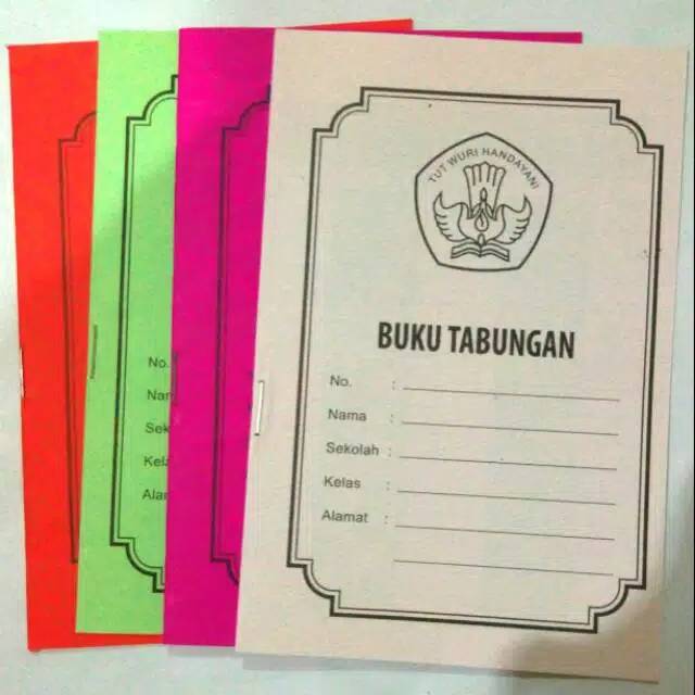 

Buku Tabungan isi 10 lembar