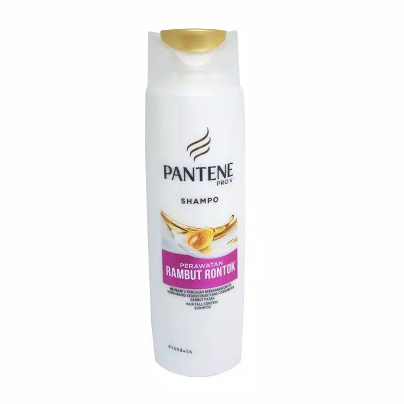 pantene shampo hair fall control perawatan rambut rontok 160 ml