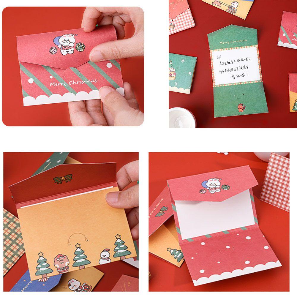 R-flower Christmas Card New Year's Day Universal Bisnis Ulang Tahun Diy Dilipat