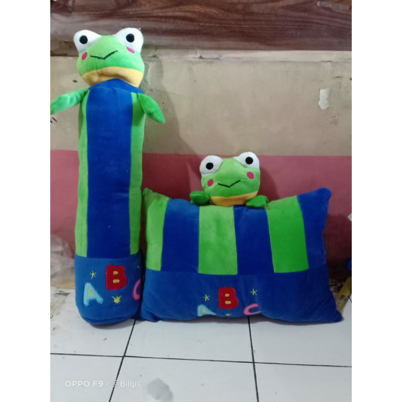 Bantal Set ABC - Bantal ( 65cmx10cmx45cm ), Guling ( 70cmx17cm )