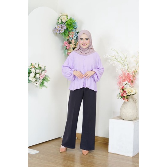 KEMEJA CROP/KEMEJA CRINGKLE/KEMEJA KUSUT/KEMEJA PENDEK/KEMEJA LENGAN KERUT/KEMEJA OVERSIZE/KEMEJA KANCING/KEMEJA WANITA/KEMEJA CASUAL