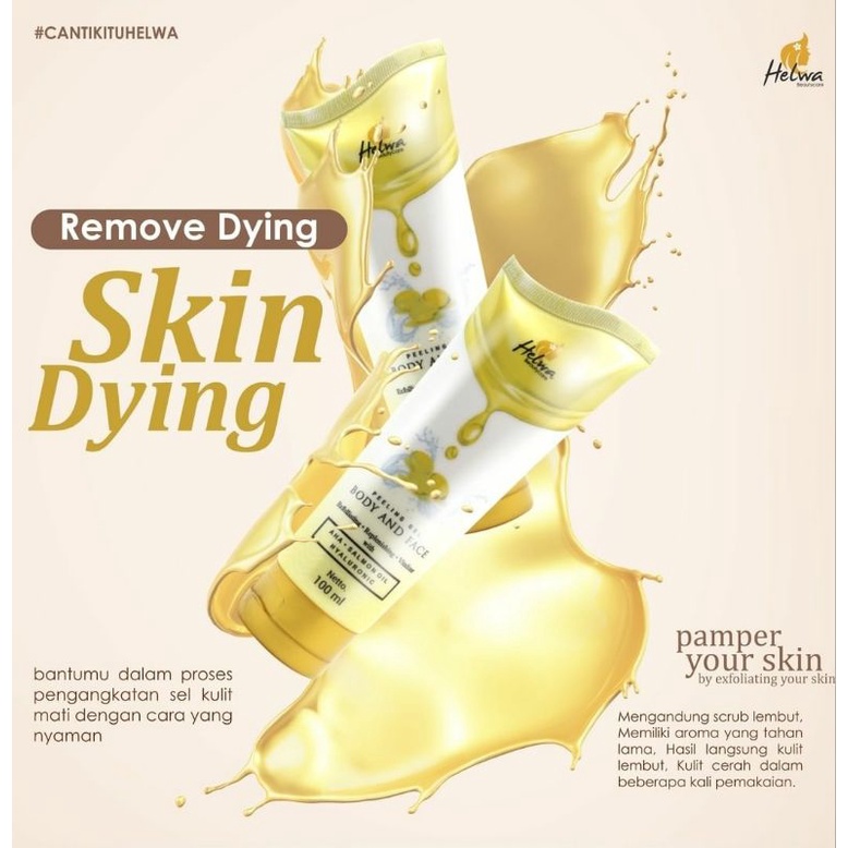 PEELING GEL BODY & FACE HELWA BEAURYCARE