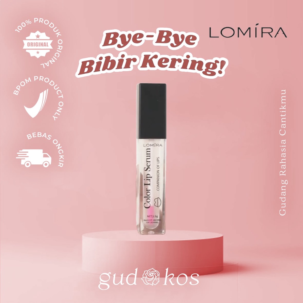 LOMIRA Lip Treatment Serum / Pelembab Vitamin Bibir